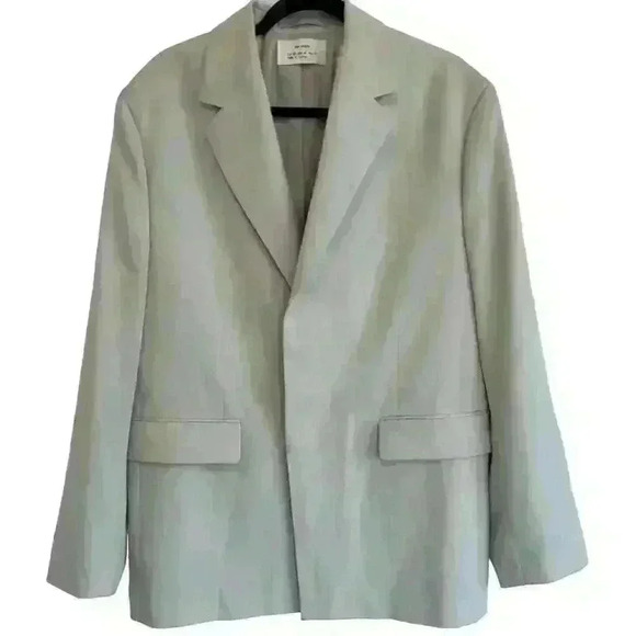 Men's Zara Suit Jacket Cream Size US 40- NWOT - Picture 1 of 7